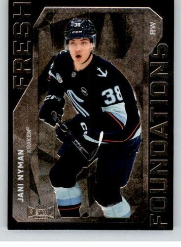Jani Nyman 25-26 SkyBox Metal #FF-17 Fresh Foundations