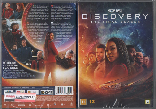 Star Trek Discovery 5 Kausi	(85 248)	UUSI	-FI-	DVD		(5)	2024