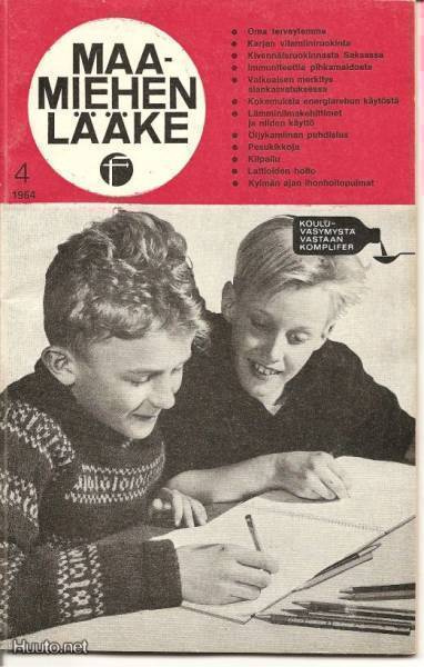 Maamiehen lääke nro 4 / 1964 - lehti