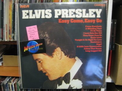 ELVIS PRESSLEY - EASY COME EASY GO EX/EX+ LP