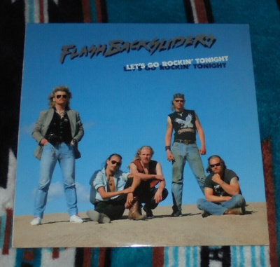 FLASHBACKSLIDERS ~ Let's Go Rockin' Tonight ~ LP promo 1. p