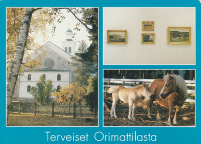 KIRKKOKORTTI - ORIMATTILAN KIRKKO - 5