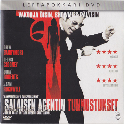 Salaisen agentin tunnustukset (leffapokkari DVD)