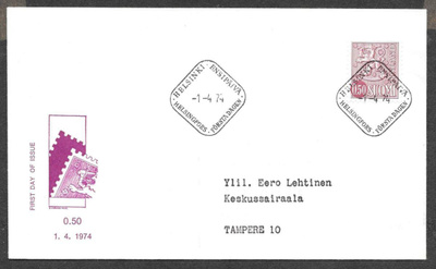 Yleismerkki 0,50 FDC (LAPE 747)
