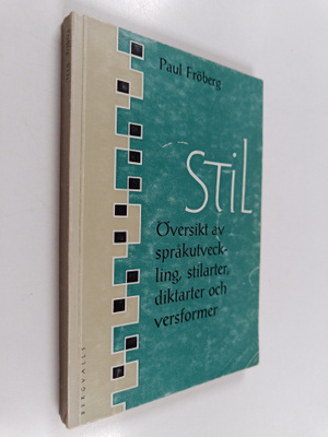 Paul Fröberg : Stil : översikt av språkutveckling, stilar...