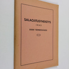 Salaojitusyhdistys 1952 : XXXIV. toimintavuosi - pikkukuva 1