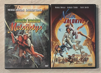 Vihreän timantin metsästys & Niilin jalokivi (2DVD)