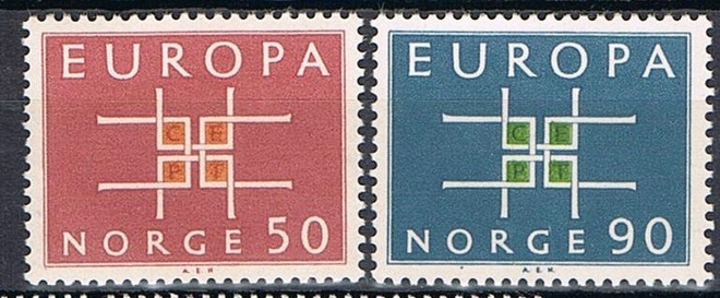 Norja 1963 - Europa CEPT  ++