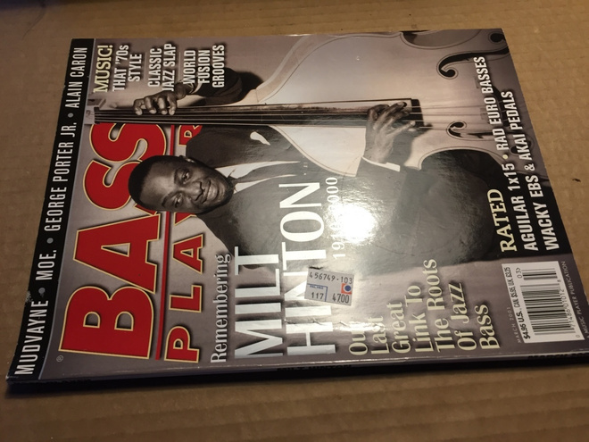 BASS PLAYER MAGAZINE 3/2001 HYVÄ