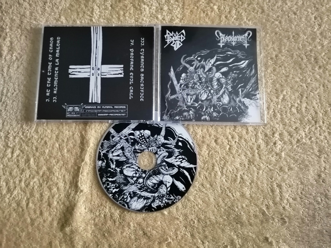 RAPED GOD 666 / BLACK TORMENT - Imperial Forces CD