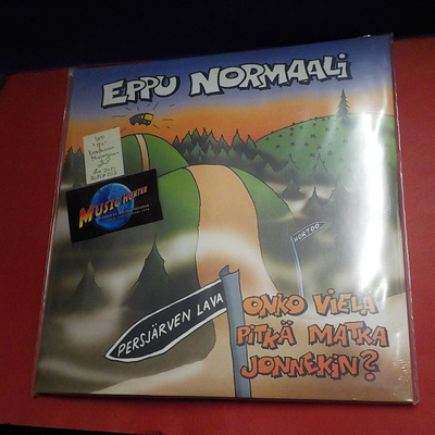 EPPU NORMAALI - ONKO VIELÄ PITKÄ MATKA JONNEKKIN  UUSI 2LP