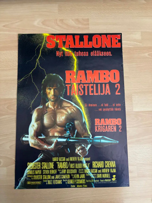 Elokuvajuliste: Rambo Taistelija 2