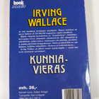 Irving Wallace : Kunniavieras - pikkukuva 2