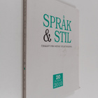 Språk & Stil - Tidskrift för svensk språkforskning 20/2010 - pikkukuva 1