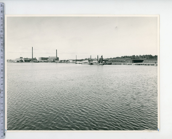 Helsinki Ruoholahti 1966  vanha valokuva
