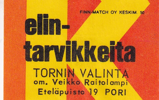 Pori, Tornin Valinta . Veikko Raitolampi .  s90
