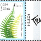 Ål 2001 Itiökasveja 3,50 mk välilöpari logo ** LaPe 189 - pikkukuva 1