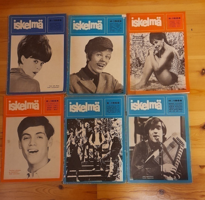 ISKELMÄ lehti 1966, 6 kpl n:rot 2,4,5,8,9,11