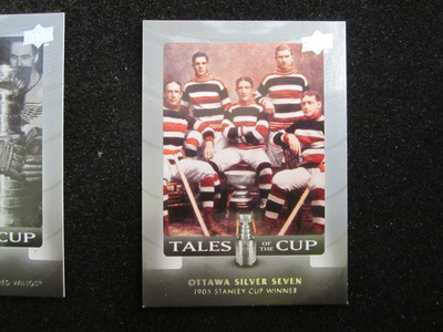 2008-09 UPPER DECK TALES OF THE CUP OTTAWA SILVER SEVEN