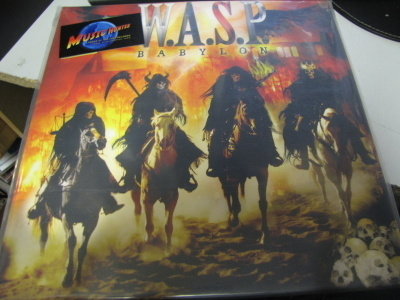W.A.S.P - BABYLON 2009 1ST uk PRESS  UUSI LP
