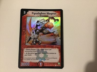 Duel Masters Pyrofighter Magnus 2005 85a/110