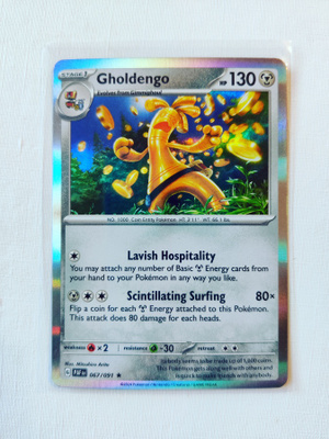 Gholdengo Holo Rare