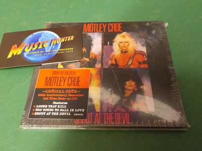 MÖTLEY CRUE - SHOUT AT THE DEVIL UUSI CD