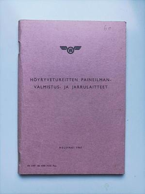 Höyryvetureitten paineilmanvalmistus- ja jarrulaitteet