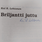 Kai R. Lehtonen : Briljantti juttu : valittuja radiotarin... - pikkukuva 3