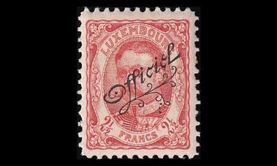 Luxemburg 91 * Virkamerkki 2½ Fr (1908)