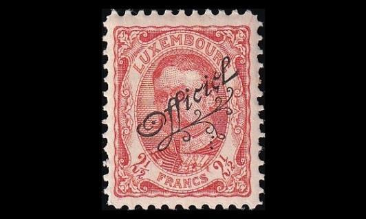 Luxemburg 91 * Virkamerkki 2½ Fr (1908)