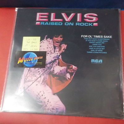 ELVIS PRESLEY - RAISED ON ROCK M-/EX+ UK -73 1.PRESS