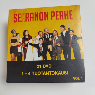 Serranon perhe kaudet 1-4 ( dvd )