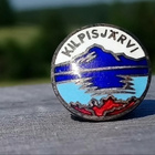 Emalinen Vanha Matkailuruuvimerkki, laatuvalmistaja. Halkais - pikkukuva 5