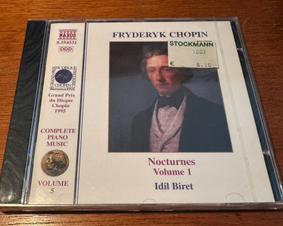 Idil Biret: Chopin – Nocturnes Vol. 1 SEALED CD Naxos