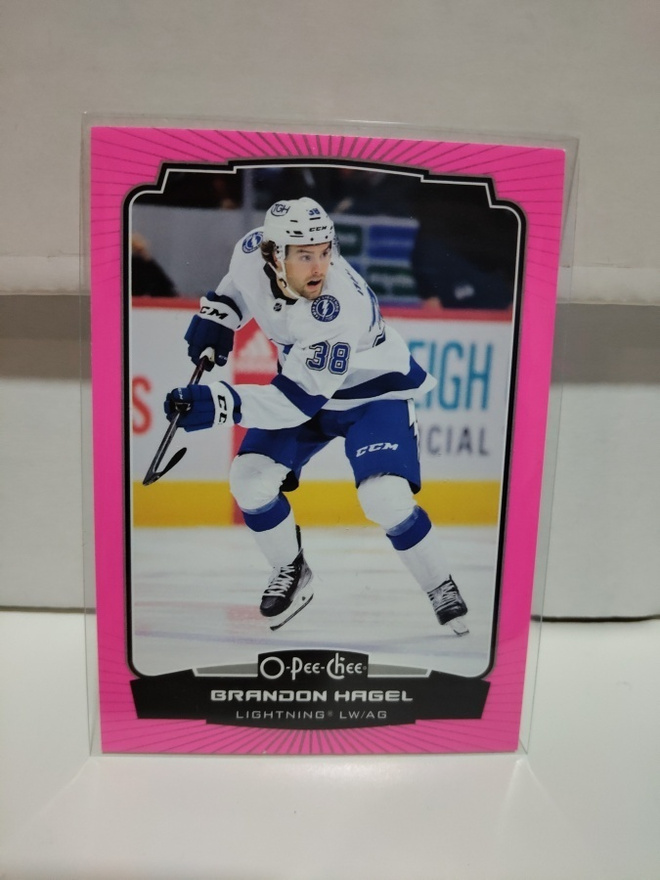 2022-23 O-Pee-Chee - Neon Pink #103 Brandon Hagel 39/75
