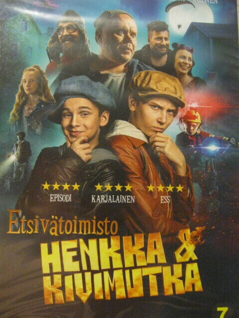 ETSIVÄTOIMISTO HENKKA & KIVIMUTKA DVD