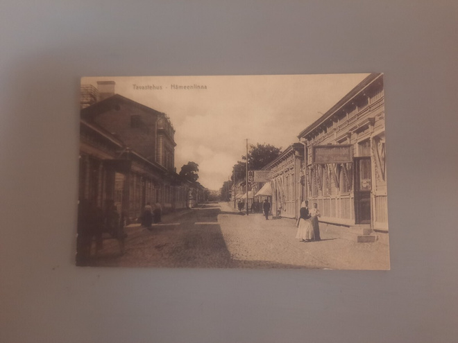 PK Hämeenlinna katunäkymä, kaupat k-2001 UP!!!!