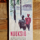 Nuuksio vintage Ukokoilukartta 1960-luvulta - pikkukuva 1