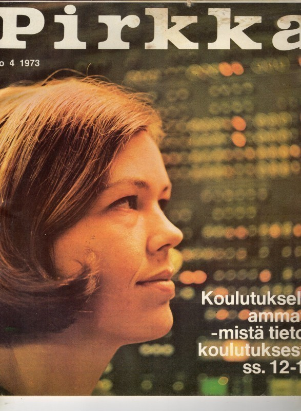 Pirkka n:o 4 1973 Kauppias Kari Nurmi. Pelastus renkaissa.