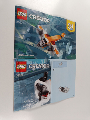 Lego Creator 31071 (2 vihkoa)