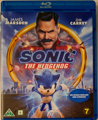 SONIC THE HEDGEHOG BLU-RAY