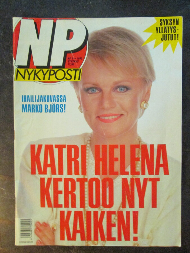 NYKYPOSTI LEHTI  9 / 1990 KATSO SISÄLTÖ KUVASTA 2