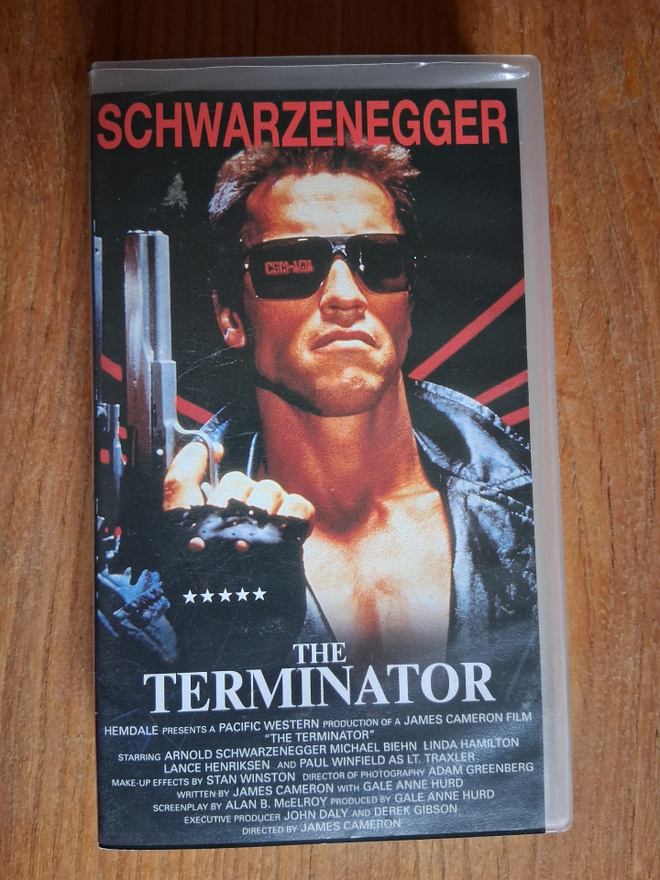 Terminator (1984) VHS