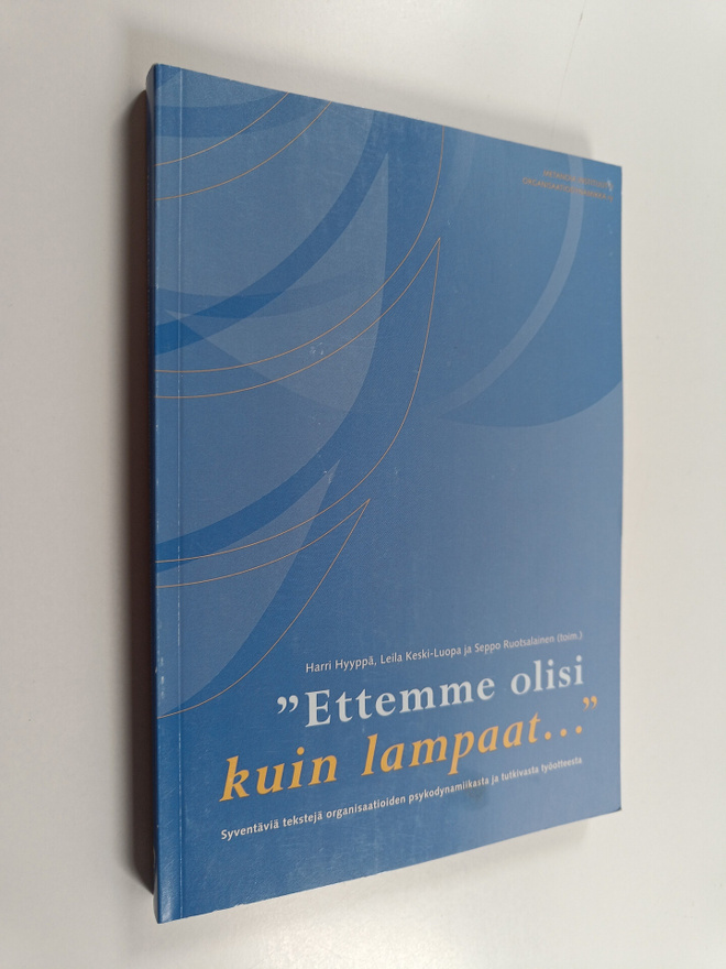 "Ettemme olisi kuin lampaat..." : syventäviä tekstejä org...