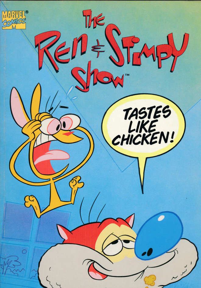THE REN & STIMPY SHOW Tastes Like Chicken 1993 (+2) MARVEL