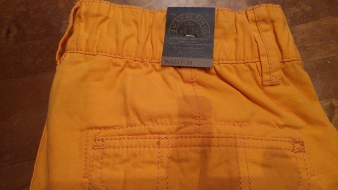 Uudet JACKS DENIM CO oranssit shortsit M-koko