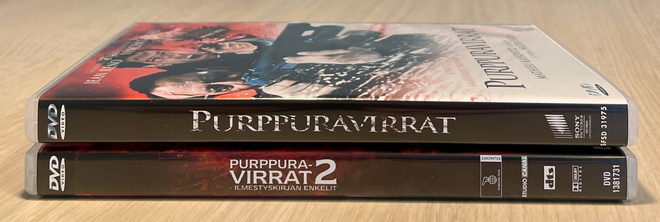 Purppuravirrat 1&2 (3DVD) Jean Reno & Vincent Cassel