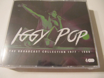 Iggy Pop The Broadcast Collection 1977-1988. 4 * CD