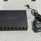 D-link DGS-108 8-porttinen Gigabit verkkokytkin - pikkukuva 1